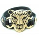 Bracelet Feline Leather