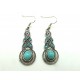 Earrings " Blue Diamond " Tibetan
